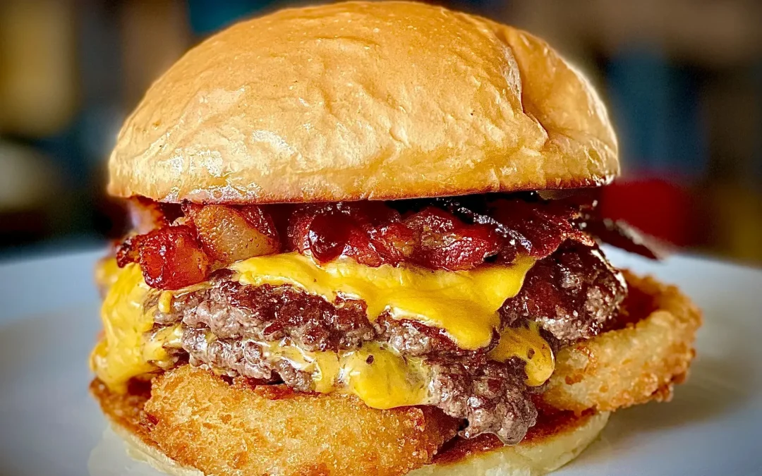 베이컨 웨스턴 치즈 버거 / Bacon Western Cheese Burger